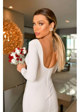 VESTIDO ITALIAN BRANCO VESTIDO ITALIAN BRANCO