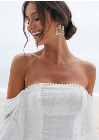 VESTIDO MIDI CACAU OFF VESTIDO MIDI CACAU OFF