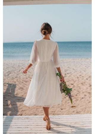 VESTIDO MIDI FRAN OFF VESTIDO MIDI FRAN OFF