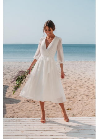 VESTIDO MIDI FRAN OFF VESTIDO MIDI FRAN OFF