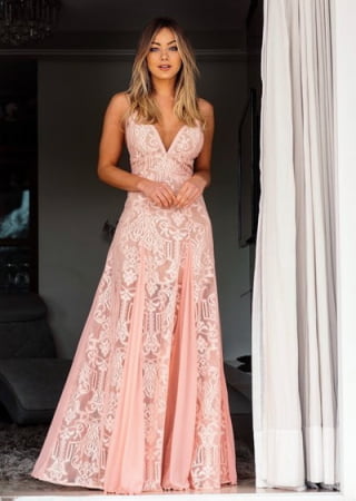 VESTIDO LONGO LAMOUR VESTIDO LONGO LAMOUR