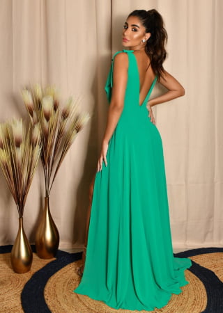 VESTIDO APUCARANA VERDE VESTIDO APUCARANA VERDE