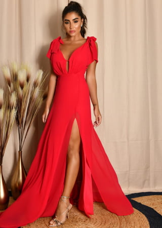 VESTIDO APUCARANA VERMELHO VESTIDO APUCARANA VERMELHO