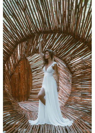 VESTIDO DÁLIA OFF WHITE VESTIDO DÁLIA OFF WHITE