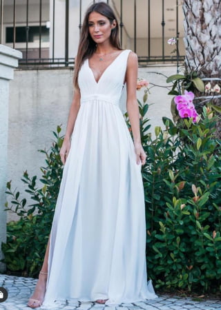 VESTIDO ELIS OFF WHITE VESTIDO ELIS OFF WHITE
