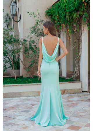 VESTIDO LONGO BELINDA VERDE VESTIDO LONGO BELINDA VERDE