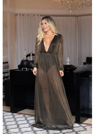 VESTIDO LONGO GISELE VESTIDO LONGO GISELE