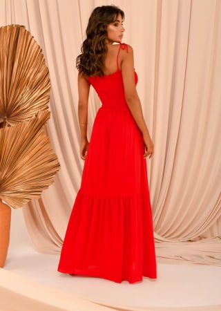 VESTIDO ARIELA VERMELHO VESTIDO ARIELA VERMELHO