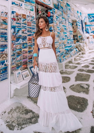 VESTIDO LONGO LOVINA VESTIDO LONGO LOVINA