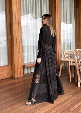 VESTIDO LONGO MALCA VESTIDO LONGO MALCA