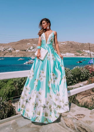 VESTIDO LONGO PARADISE VESTIDO LONGO PARADISE