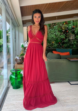 VESTIDO LONGO THALIA VESTIDO LONGO THALIA