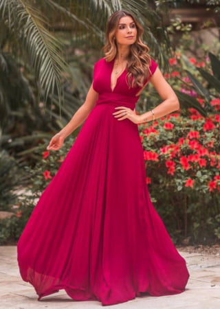 VESTIDO MIL PLISSADO VESTIDO MIL PLISSADO