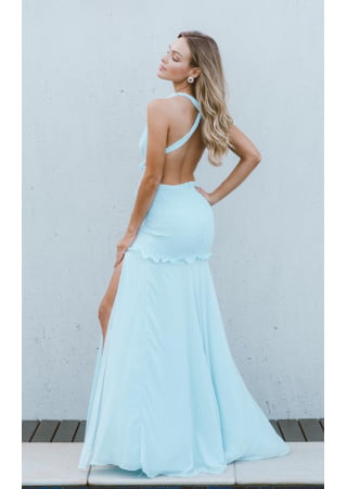 VESTIDO MIL RAISSA AZUL SERENITY VESTIDO MIL RAISSA AZUL SERENITY