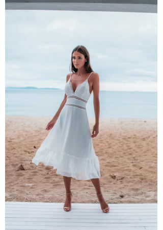 VESTIDO CRISTINA OFF WHITE VESTIDO CRISTINA OFF WHITE