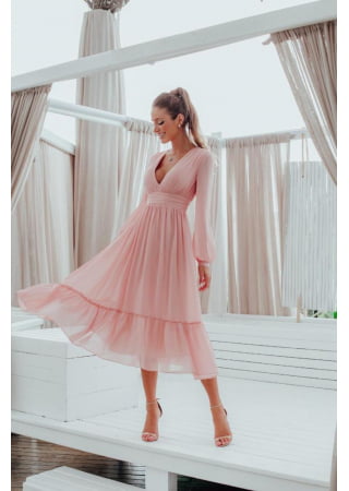 VESTIDO MIDI FÁBIA VESTIDO MIDI FÁBIA