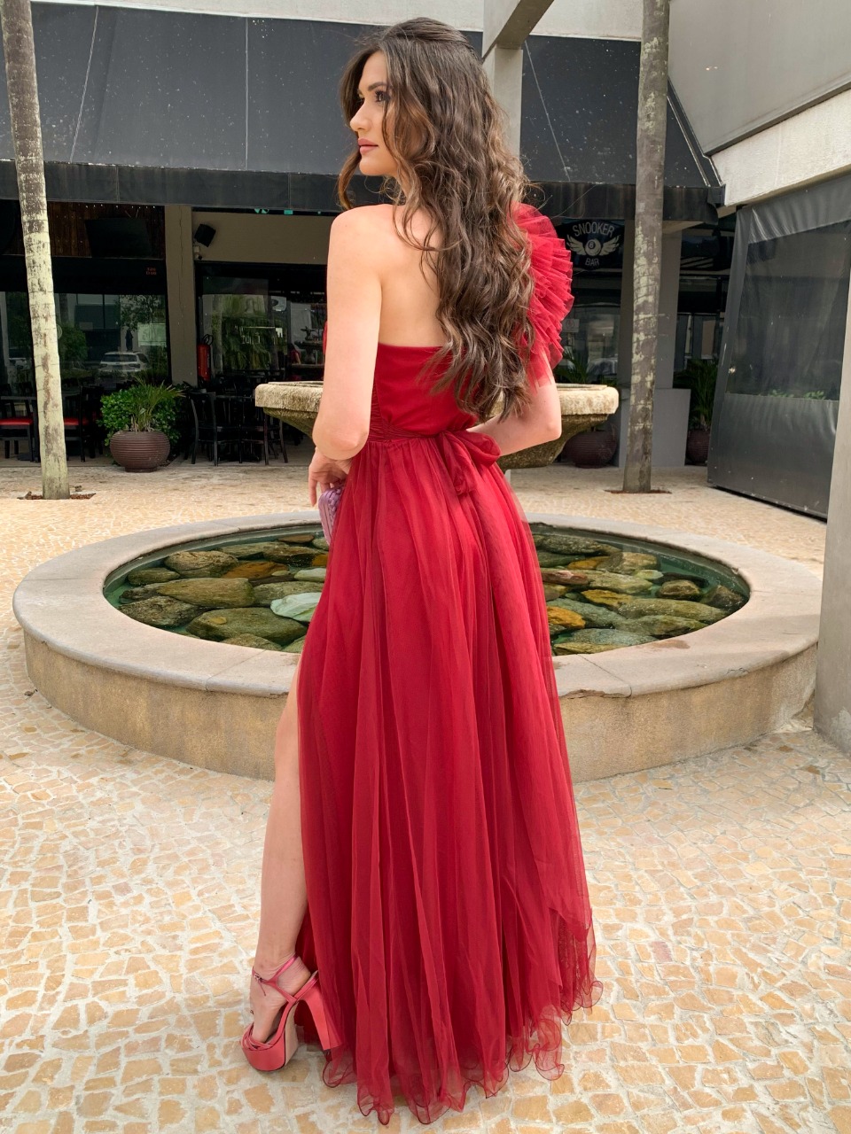 Vestidos Serra E Mar Modas Vermelho - Roupas - Compre Já